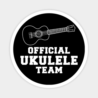 Uke & Chuckles - Official Ukulele Team Tee: Strumming Strings of Laughter! Magnet